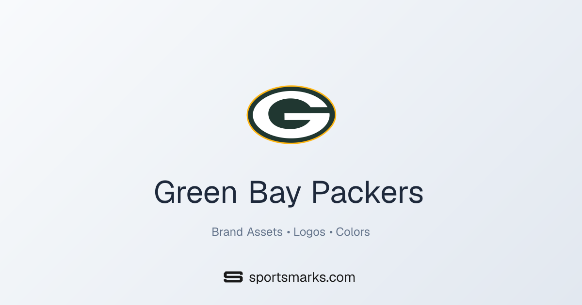 Green Bay Packers Brand Assets - Logos, Colors & Trademarks ...